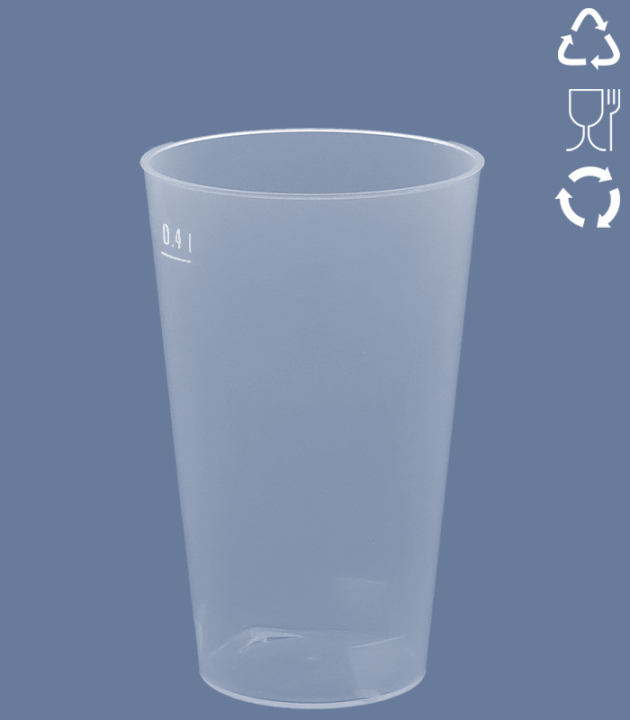 REUSABLE DRINKING CUP 0.2 L