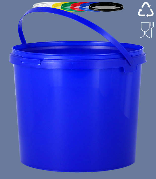 RUND-EIMER 5,5 L / BLAU