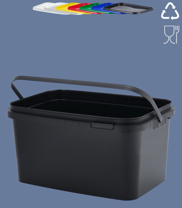 RECTANGULAR-BUCKET 5,9 L / BLACK