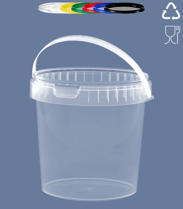 RUND-EIMER TOP 1,2 L / TRANSPARENT