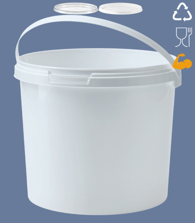 RUND-EIMER 5,5 L HEAVY DUTY / WEISS